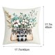 thumbnail image 3 of Pisexur funda de almohada Funda de cojín verde primavera-verano. Funda de almohada decorativa versátil y moderna. Tejido suave y transpirable. Adecuada para sofá, dormitorio y sala de estar., 3 of 5