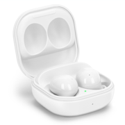 UrbanX Street Buds 2 for Samsung Galaxy Watch4 Classic - Truly Wireless Bluetooth Headphones with Noise Isolation, Amplified Bass and Dual Dynamic Microphone - White