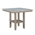 thumbnail image 4 of Natural Wood Bar Table for Kitchen and Dining Room, 4 of 6