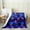 Black Purple, variant on YST Sea Animal Blanket Throw 50x60 Inch Crab Lobster Throw Blanket For Teens Boys Shark Fish Prawn Retro Background Fleece Blanket Blue Red Ocean Life Flannel Blanket