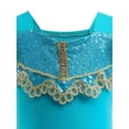 thumbnail image 7 of QEFJNO 3-8Y Little Girls Princess Leotards Ballet Dance Dress Kids Sequins Ballerina Tutu Dresses, 7 of 7