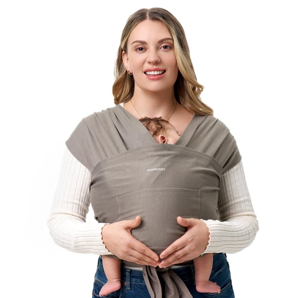 Portabebés Momcozy Easy Wear, ligero, marrón