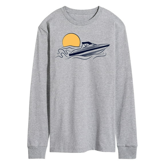 Instant Message - Speed Boat - Men's Long Sleeve T-Shirt