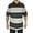 Black Grey, variant on Mens Classic Old School Striped Midweight Pique Polo Shirt Street Casual Tshirt