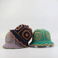 thumbnail image 2 of CoCopeaunts Women Bucket Hat Garden Fisherman Hat Autumn Winter Warm Flower Knitting Woven Basin Hat Daily Street All-Match, 2 of 8