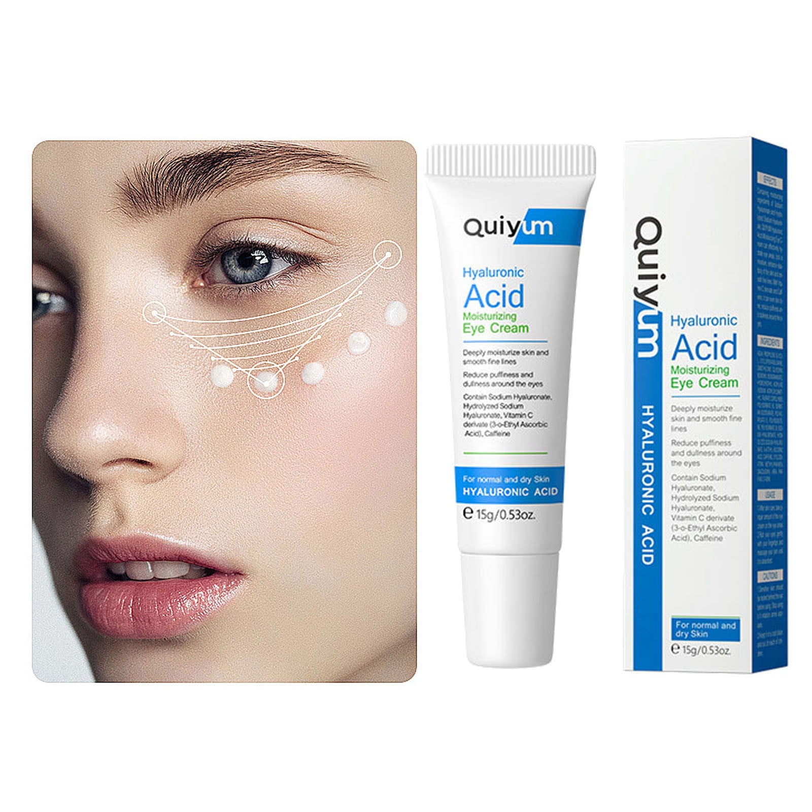 Kehuo Eye Repair Cream, Under Eye Cream for Dark Circles and Puffiness