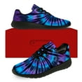 thumbnail image 3 of Uminder Womens Walking Shoes Tie Dye Sneakers Black Shoes Size 9.5, 3 of 5