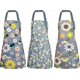 thumbnail image 1 of Pack Floral Aprons with Pocket, Blooming Womens Aprons Waterproof Adjustable, 1 of 5