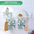 thumbnail image 4 of Yayeee Pot Holders Kitchen Heat Resistant with Pockets 7"x9.8" Cotton Oven Cooking Hot Pads, Green Flourishing Garden, 4 of 7