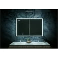 thumbnail image 2 of Pagani 36 in. x 32 in. LED Mirror Cabinet with Defogger Magnifier and USB Outlet, 2 of 9