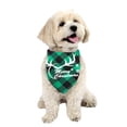 thumbnail image 1 of LSLJS Dog Bandanas, New Christmas Pet Print Double Layer Saliva Towel Soft and Breathable Scarf, Adjustable Accessories for Small To Large Dog Puppy Cat, 1 of 5