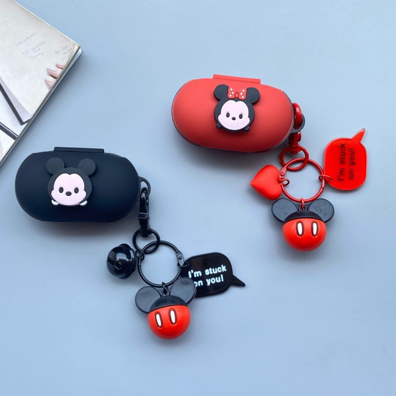 Case For Samsung Galaxy Buds Galaxy Buds Plus Gmyle Soft Silicone Cartoon Character Cute 3d Protective Shockproof Earbuds Case Cover Skin With Keyring Walmart Com