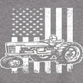 thumbnail image 3 of Instant Message - Tractor American Flag - Toddler & Youth Girls Fleece Dress, 3 of 6