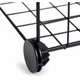 thumbnail image 5 of Basics 6-Cube Wire Grid Stackable Storage Organizer, Metal Shelving Unit, No-Tool Assembly, 26"W x 38"H x 12.6"D, Black, 5 of 6