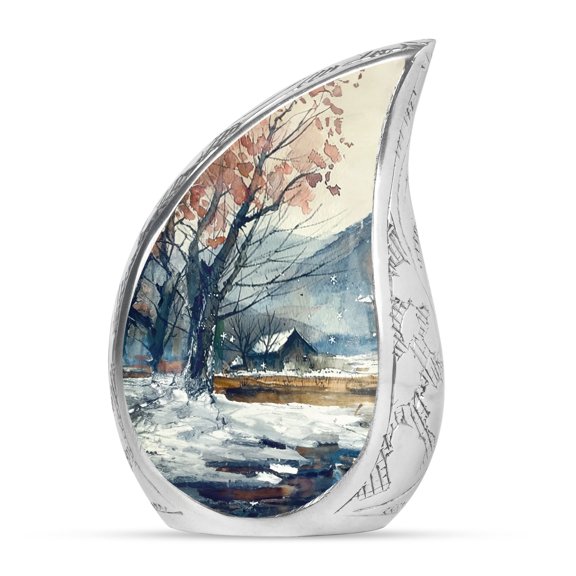 SUBSH Urns For Mom - Urns For Human Ashes Adult Woman - Funeral Cremation Urns For Ashes - Large Decorative Urn - Human Remains Urn