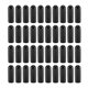 thumbnail image 1 of 100Pcs Rubber End Caps 4Mm ID PVC Round Tube Bolt Cap Cover Screw Thread Protectors, 1 of 5