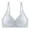 Light Blue, variant on Wireless Bras for Women Seamless Lightly Lined Full Coverage Push up Lace Bralettes Comfortable Everyday Bras(Yellow,XX-Large)