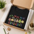 thumbnail image 2 of It's Okay To Be Different Graphic T-Shirt, Unisex Classic Fit Teacher Tee, 2 of 9