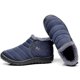 thumbnail image 4 of Botas de hombre, zapatos de invierno ligeros para hombre, botas de nieve impermeables, calzado de invierno de talla grande 47, botas de invierno sin cordones Unisex, 4 of 5