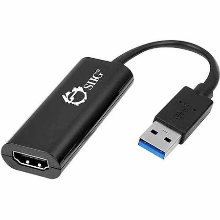 for adapter to hdmi usb Pack  SIIG  Walmart.com 3.0 HDMI to Adapter USB Black    1 Slim