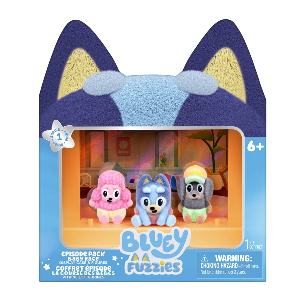 Bluey Fuzzies Episode Pack Baby Race
