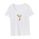 thumbnail image 4 of Camiseta para mujer Trajes de verano Ropa deportiva Camiseta básica suave para acampar vacaciones L, 4 of 7