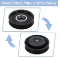 thumbnail image 4 of Kit de embrague del compresor de aire acondicionado para Jeep Compass MK49/MP Patriot MK74/MP 2009-2017 para Dodge Caliber 2009-2012 1.8L 2.4L Polea de transmisión con rodamiento No.158388/55111610AA, 4 of 8