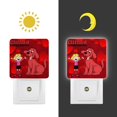 thumbnail image 3 of Clifford, el Gran Perro Rojo Luz nocturna LED con sensor de anochecer a amanecer para dormitorio, baño, pasillo, escaleras - Lámpara LED nocturna de enchufe, 0.5W - 1 pieza, 3 of 6