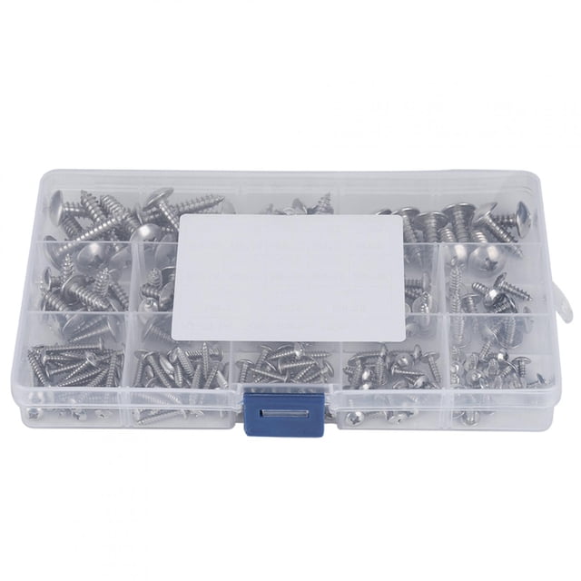 Tornillos NikouMX 180 Piezas M3 M4 M5 Accesorio de Hardware Acero Inoxidable
