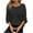 Black Tops, variant on Htigea Plus Size Fall Shirts for Women Casual Crew Neck Long Sleeve Tops Loose Cozy Crochet Tshirts Army Green 2XL