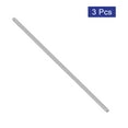 thumbnail image 4 of Uxcell 3Pack M5 x 200mm 0.8mm Pitch 304 Stainless Steel Fully Threaded Rod Bar Studs, 4 of 6