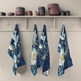 thumbnail image 6 of BZSMCE Kitchen Towels Creative Mystic Lotus in The Night Pattern Durable Kitchen Towel, 6 of 7