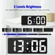 thumbnail image 5 of Reloj Digital LED Temperatura Alarma Dual Despertador Pantalla, 5 of 9