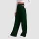thumbnail image 2 of Gibobby Pantalones térmicos de mujer para el frío Pantalones de chándal con forro polar para mujer, pantalones de chándal en la parte inferior(Verde,XG), 2 of 5