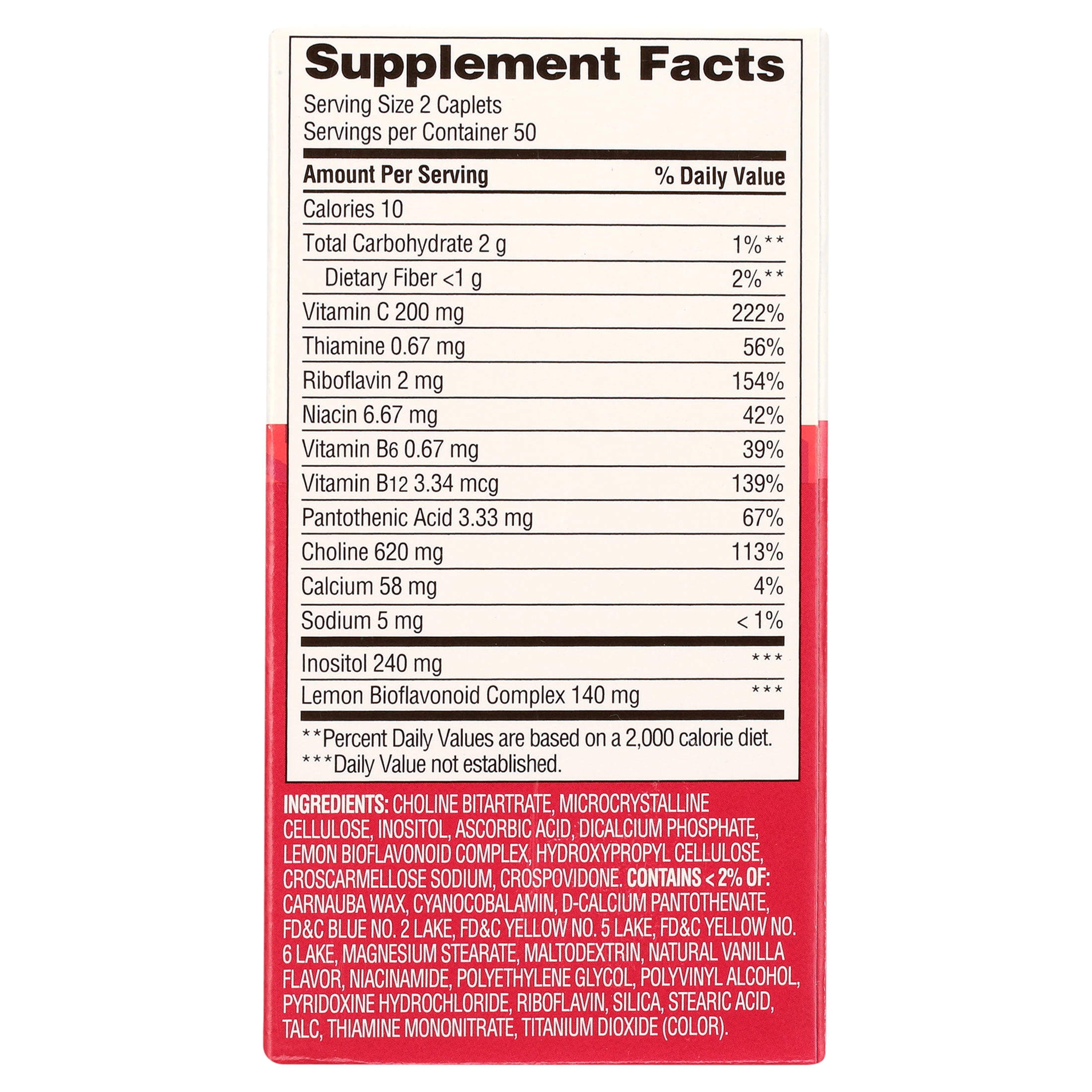Equate Inner Ear Health Plus Caplets Dietary Supplement, 100 Count, Compare to Lipo-Flavonoid® Plus Caplets