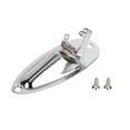 thumbnail image 1 of Wweixi Replacement For Strat Stratocaster Electric Guitar Jack Plate 6.35mm 1/4" Boat Shaped Audio Connector Socket Panel, 1 of 9