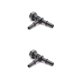thumbnail image 4 of Kenally Conector de línea eficiente negro para respuesta del acelerador Conector de línea de fueloil Conexión sin esfuerzo Conector de negro 2piezas, 4 of 6