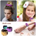thumbnail image 3 of 2 uds niñas sirenita encanto reversible lentejuelas pulseras bofetada fiesta de cumpleaños favores suministros regalos, 3 of 7