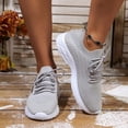thumbnail image 6 of Sneakers for Women Walking Shoes Non Lightweight Casual Breathable Tennis Shoes Work Shopping Travel, 6 of 8