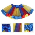 thumbnail image 2 of LOLIPPYY Tutu For Girls: Kids Rainbow Layered Tutu Skirt - Rainbow Tulle Skirt For Girls' Dance Performances Holiday Parties And Dress-Up, 2 of 7