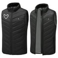 thumbnail image 5 of ZACPNCV Heated Vest for Men And Women Plus Size Heated Coat 9 Heating Heated Jacket Winter Heating Coat Black, 5 of 7