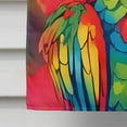 thumbnail image 4 of Hippie Animal Parrot House Flag 28 in x 40 in, 4 of 5