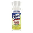 thumbnail image 4 of LYSOL Brand 19200-81145 7 in. x 7.25 in. 1-Ply Disinfecting Wipes - Lemon and Lime Blossom, White (35 Wipes/Canister, 12 Canisters/Carton), 4 of 9