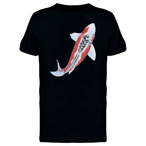 Cool Design Koi Painting Tee Men's -Image by Shutterstock