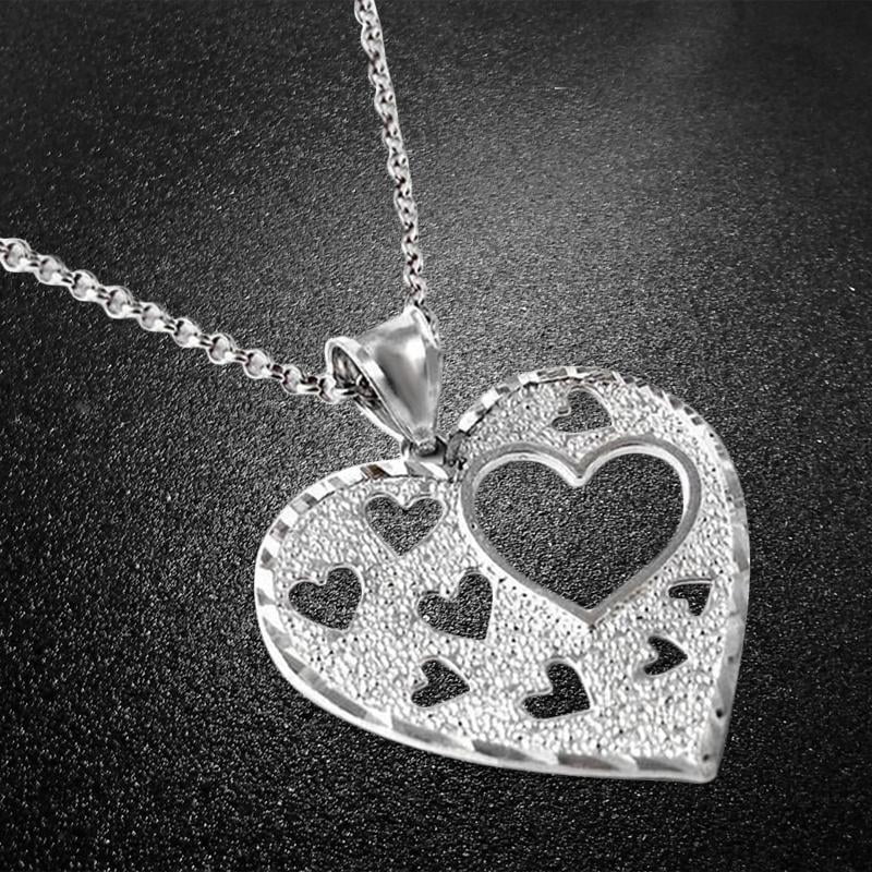 Italian Made Sterling Silver Diamond 