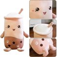thumbnail image 3 of Peluche de peluche, adorable peluche de té de burbujas regordete, súper suave, para dormir en el sofá, decoración del hogar, regalo de cumpleaños, 50 cm, 3 of 5