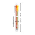 thumbnail image 4 of 24 Pack 0.5mm 6-in-1 Multicolor Ballpoint Pen 6 Colors Retractable Ballpoint Pens (24 Pack), 4 of 15