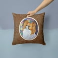 thumbnail image 2 of Papillon Fabric Decorative Pillow, 2 of 4