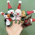 thumbnail image 3 of 2set Christmas Decor, Christmas Finger Puppets Finger Dolls for Storytelling Christmas Party Favours 1.57x3.15 Inch, 3 of 5
