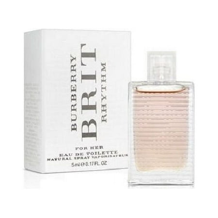 BURBERRY BRIT RHYTHM Her 5 ML MINI EDT Womens Perfume .17 oz Mini NIB